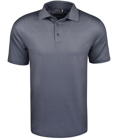 Etonic Golf Gingham Print Polo - Image 1