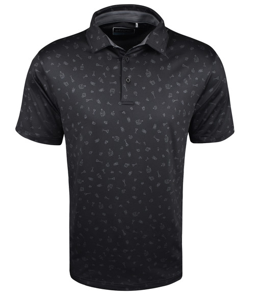 Etonic Golf Martini Glass Print Polo - Image 1