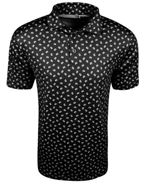 Snake Eyes Golf Beer Mug Polo - Image 1