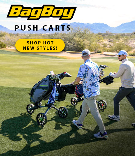 2024 Bag Boy Carts at Rock Bottom Golf brand page - mobile image