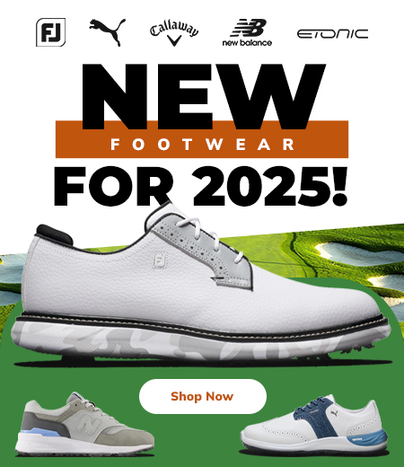 Shop The Hottest New Footwear Of 2025 - FootJoy, Puma, Adidas, Etonic & MORE!
