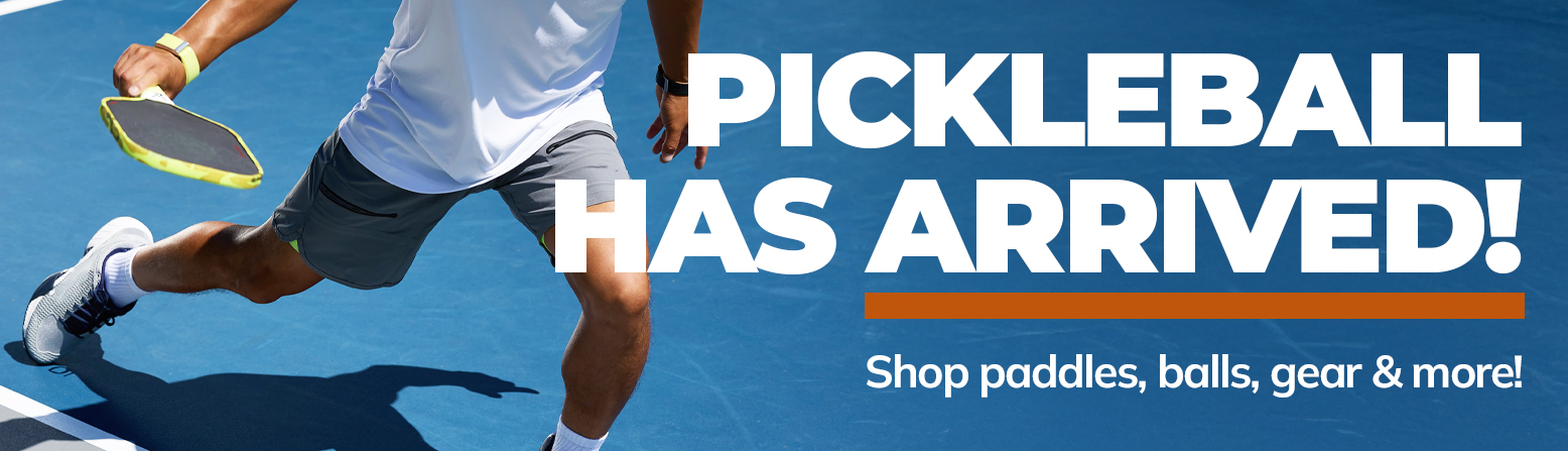 Pickleball gear at Rock Bottom Golf - desktop image